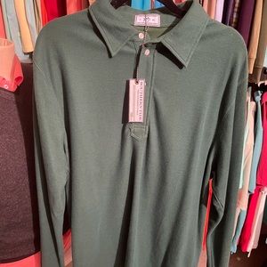 (New) Souther Tide Men’s Longer Sleeve Polo / L